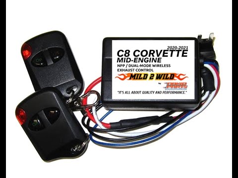 2020 2021 C8 Corvette Mild2Wild Exhaust Controller Mild to Wild