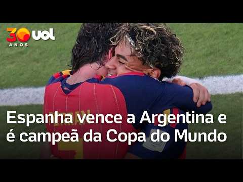 Espanha vence a Argentina e é campeã da Copa nos EUA