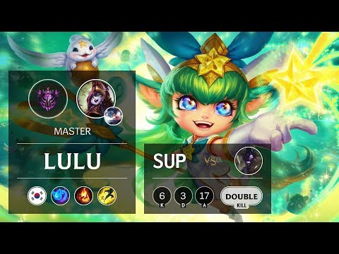 Lulu Support vs Alistar - KR Master Patch 9.8