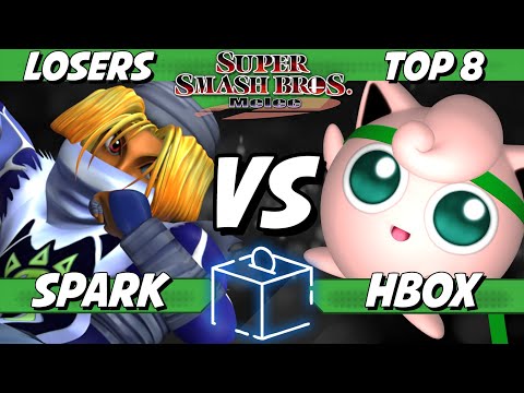 Coinbox 48 - Hungrybox (Jigglypuff) vs Spark (Sheik) - Losers Top 8
