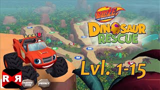 Blaze and the Monster Machines Dinosaur Rescue Lvl.1-15 - iOS / Android - Gameplay Video