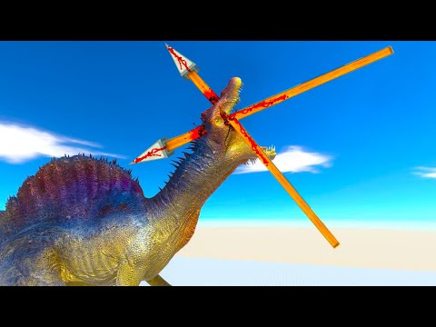 Deadly One Ballista Shoot Animals - Animal Revolt Battle Simulator ( Massacre )