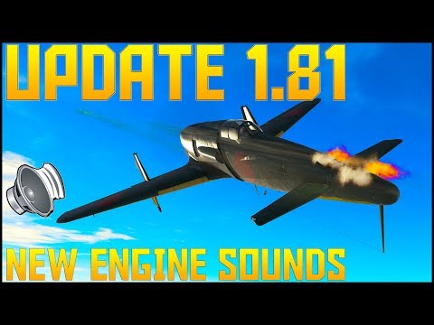 Update 1.81 New Engine Sounds Showcase ( War Thunder )