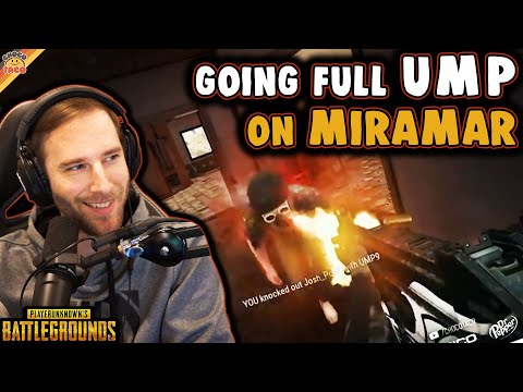 chocoTaco is Going Full UMP on Miramar to Make Shroud Proud - PUBG Duos Gameplay | choco's Origins
