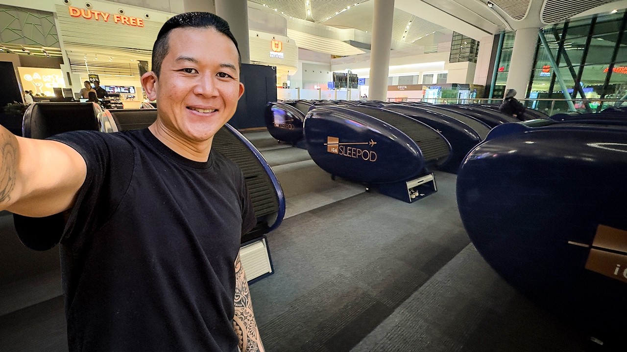 トルコの空港の奇妙なカプセルホテルに泊まってグルメを食べ歩いてみた