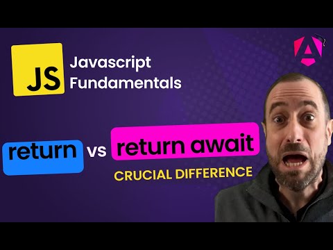 Javascript Return Vs Return Await Crucial Difference