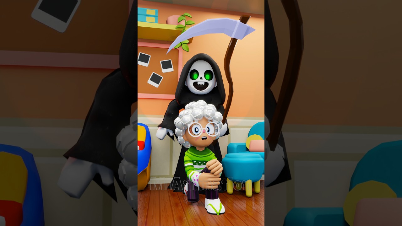 Grandma run! 😅 Best Prank Ever 🤣 PK XD Funny Meme #funny #memes #comedy #animation #pkxd #shortvideo