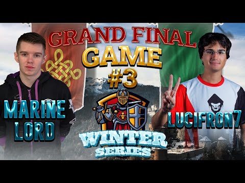Age of Empires 4: LucifroN vs MarineLorD - The Winter Series 1 Grand Final (Game 3, Bo5)