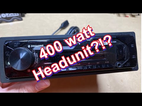 Testing a “400” watt head unit that can power a subwoofer?? Sony DSX-GS80 review