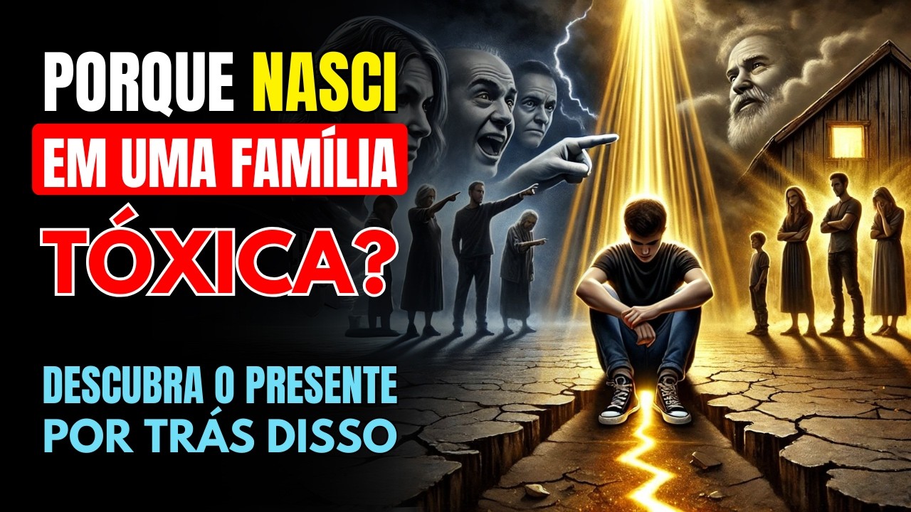 Por Que os ESCOLHIDOS Nascem em FAMÍLIAS TÓXICAS❓✨[É um Grande PRESENTE!🎁]
