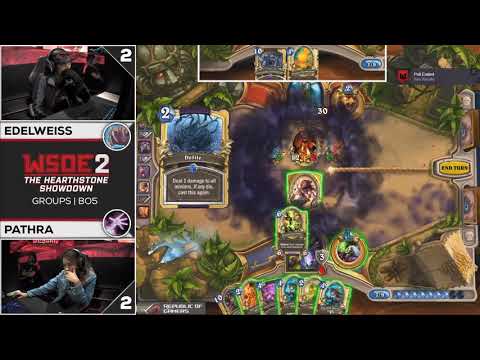 WSOE 2 Quarterfinal: Edelweiss vs Pathra - The Hearthstone Showdown | Day 2 Playoffs