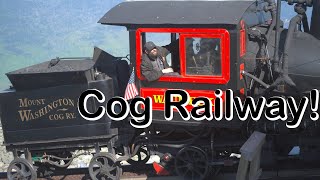 Climbing the Mt. Washington Cog Railway ...with Two In Tow Vlog 52