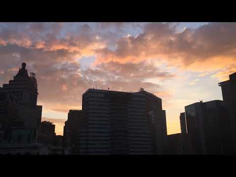 2020-11-14 Sunrise in Manhattan