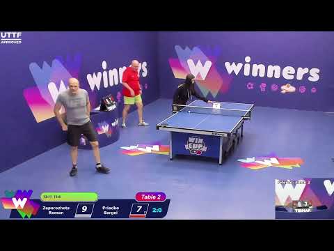 WINners CUP table 2  04.12 Zaporozhets Roman - Priadko Sergei  22:00