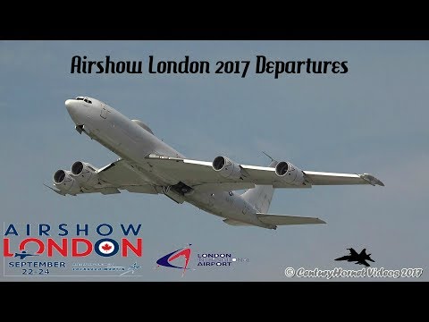 Airshow London 2017- Sunday and Monday Departures September 24th and 25th, 2017