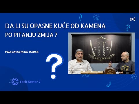 Da li su opasne kuće od kamena po pitanju zmija ? - Miroljub Petrović