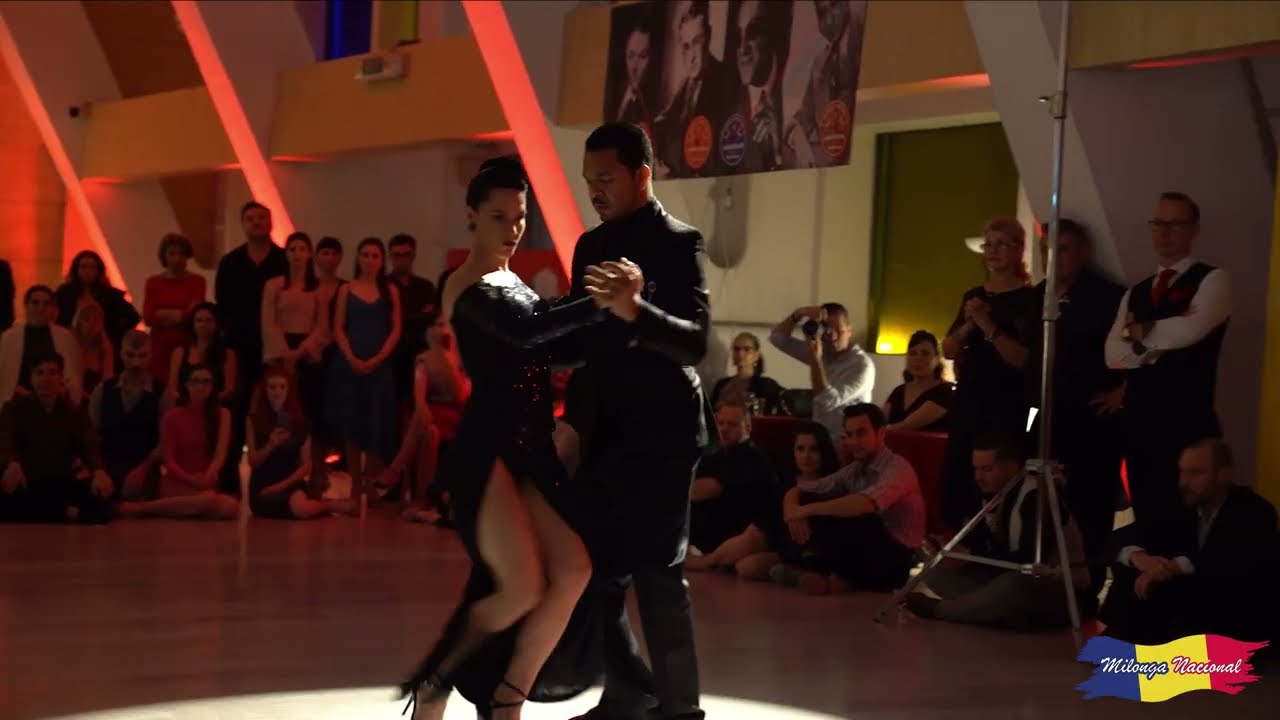 Carlos & Mirella Santos David/ "Pata Ancha"/ Tango Bardo/ Milonga Nacional, Bucharest, 2023