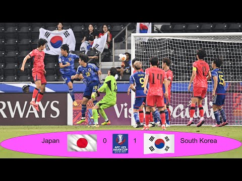 FOOTBALL : FULL HIGHLIGHT! Group B | Japan 0 - 1 Korea Republic | AFC U23 2024