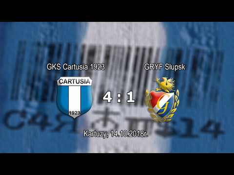 Fragmenty meczu Juniorów B1 GKS Cartusia 1923 z GRYF Słupsk