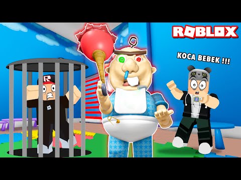 We're Escape from Big Baby BOBBY's House! - Roblox BABY BOBBY'S DAYCARE with Panda!