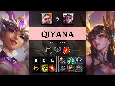 Qiyana Top vs Irelia - VN Challenger Patch 25.09
