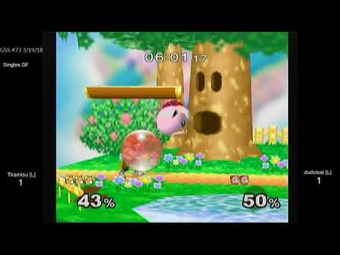 GSS 73 SSBM - Tiramisu [L] (Fox) vs. dudutsai [L] (Jigglypuff) - Melee GF2