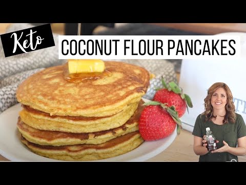Keto Coconut Flour Pancakes - Super Soft & Fluffy!!!