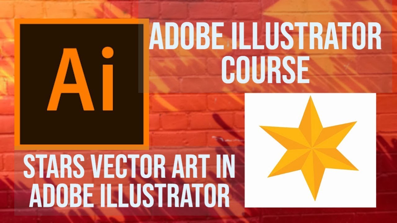 Adobe Illustrator Tutorials For Beginners - Stars Vector Art in Adobe Illustrator