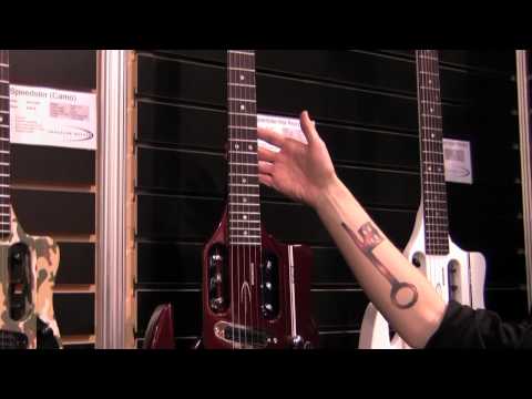 Sweetwater at Winter NAMM 2012 - Traveler Guitar Speedster Hotrod Overview