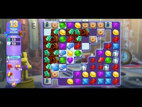Willy Wonka's World of Candy - Level 209 Complete - No Hacks / No Boosters (Android/IOS)