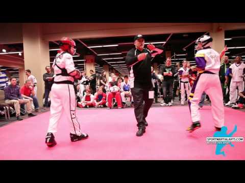 Hayabusa v Romani Alecia -  Jr Teams Rd 2 - 2016 AKA Warrior Cup