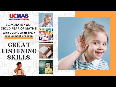 Eliminate your child fear of math's | With UCMAS whole brain development program.