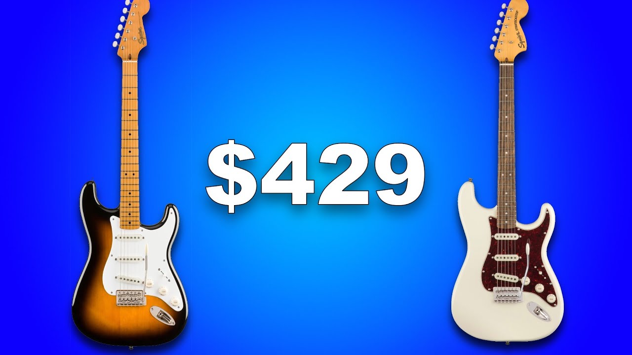 Fender Squier Classic Vibe 50s VS 70s Stratocaster - Which Is the Best For YOU?