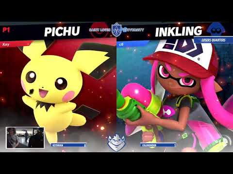 SLU Smash Ultimate Weekly #3 Keydrian (Lucina, Pichu) vs Colorondo8 (Inkling) Losers Quarters