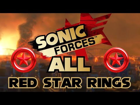 Sonic Forces - ALL RED STAR RINGS [PC] 100% Guide