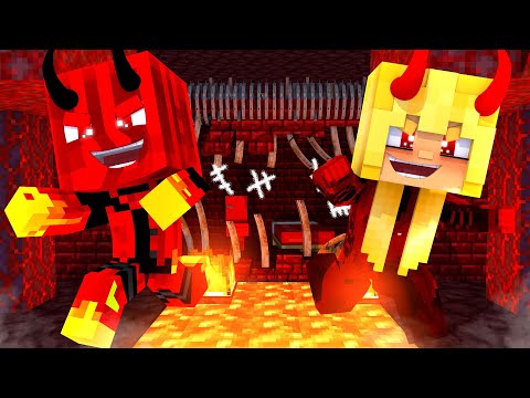 ISY & FLO als BABY TEUFEL im GEFÄNGNIS?! - Minecraft GEFÄNGNIS