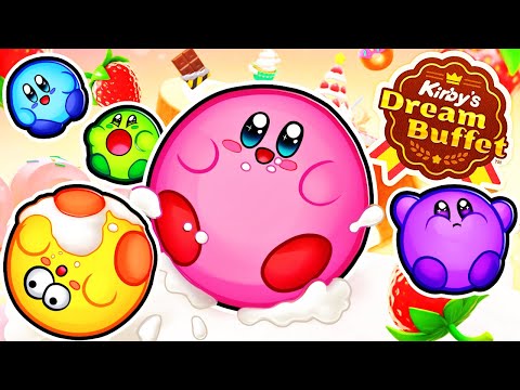 This Game Will Make YOU HUNGRY...! (Kirby's Dream Buffet)