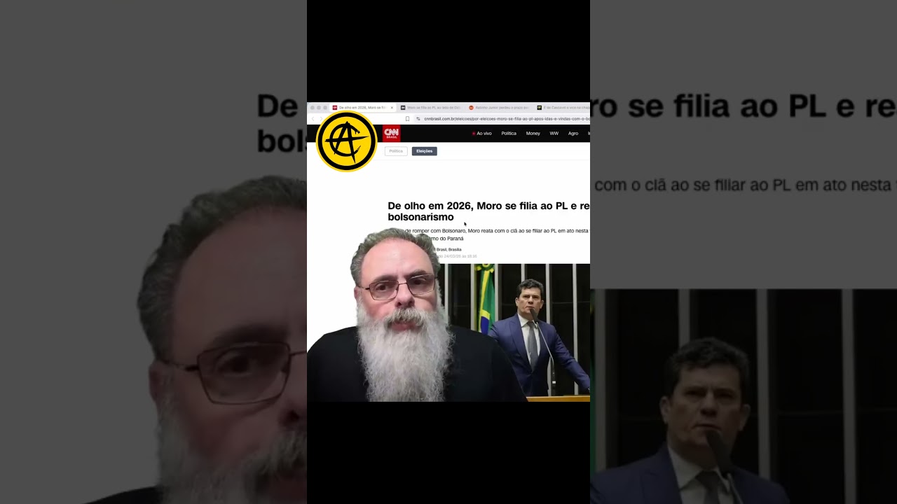 MORO entra para o PL e ALIANÇA FLÁVIO-LAVA JATO vem com FORÇA, do outro LADO, PT ameaça MATAR o PSOL