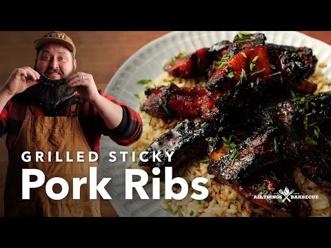 Sticky Glazed Pork Ribs on the Grill | Easy BBQ Recipe
