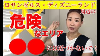ロサンゼルス・ディズニーランド周辺の危険なエリア!安全な旅行を!!ロサンゼルス☆ブライダルヘアーメイクアップーティスト〜Rena Family チャンネル〜