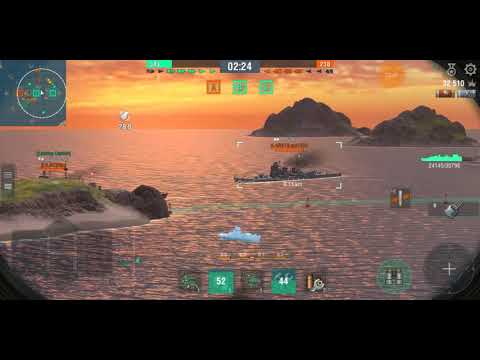 Hms Belfast 75,990 Damaged in [ Wows Blitz]