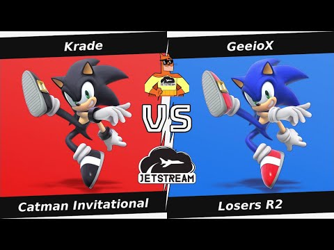 Catman Invitational Losers R2 - Krade (Sonic) Vs GeeioX (Sonic) - SSBU