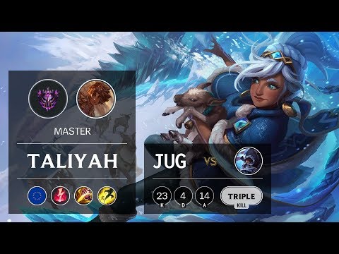 Taliyah Jungle vs Talon - EUW Master Patch 9.6