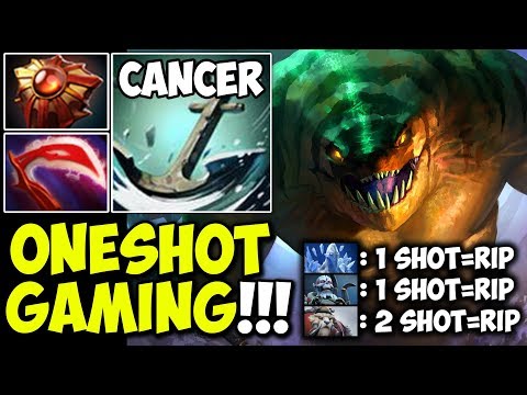 NEW STRONGER CARRY IN DOTA 2 | OMG -31 ARMOR 1 SHOT KILL 7.21 Imba Tidehunter Carry WTF Gameplay