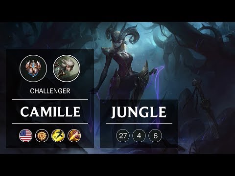 Camille Jungle vs Rengar - NA Challenger Patch 9.1