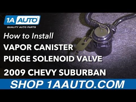 How to Replace Vapor Canister Purge Solenoid Valve 07-14 Chevy Suburban 1500