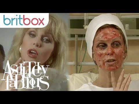 Patsy's Face Peel Goes Disastrously Wrong | Absolutely Fabulous