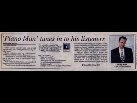Interview with Billy Joel (Alan K. Stout, The Times Leader - 1996)