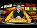 THE XXL HOT DOGS CHALLENGE Attempting To Eat 2 Meters Of Hot Dog In 20 Minutes