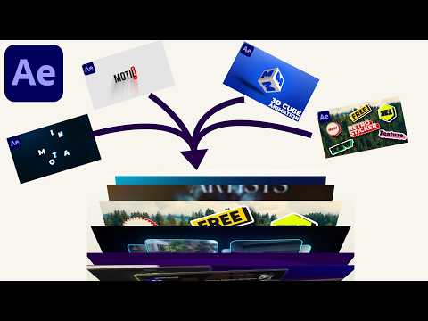 Animacja odwracania obrazu 3D w programie After Effects — samouczek programu After Effects